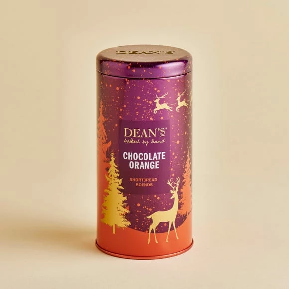 New ๐ Deans Deans Chocolate & Orange Shortbread Rounds Tin 150g ๐ - Image 2