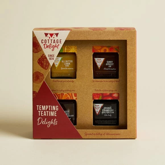 Deals 😀 Cottage Delight Tempting Teatime Delights Preserves Gift Set 🎁 - Image 3