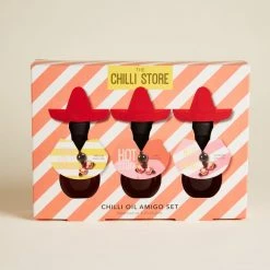 Discount 🎉 Dunelm Set of 3 Chilli Oil Amigo 40ml 😉