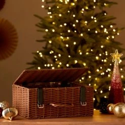 Cheapest ⌛ Dunelm Hamper Basket with Lid ✨