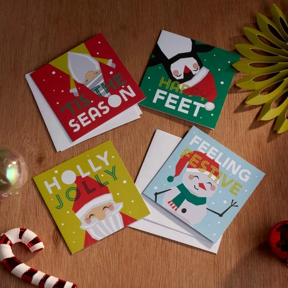 Best reviews of ๐งจ Dunelm Pack of 16 Scandi Cards ๐