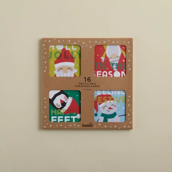Best reviews of ๐งจ Dunelm Pack of 16 Scandi Cards ๐ - Image 4