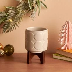 Brand new ❤️ Dunelm Elements Mini Plant Pot on Stand 😍