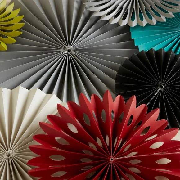 Best deal ๐ฅ Dunelm Set of 7 Scandi Paper Fans ๐ - Image 2