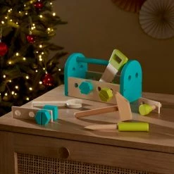 Buy 🌟 Dunelm Wooden 14 Piece Tool Box 🔔