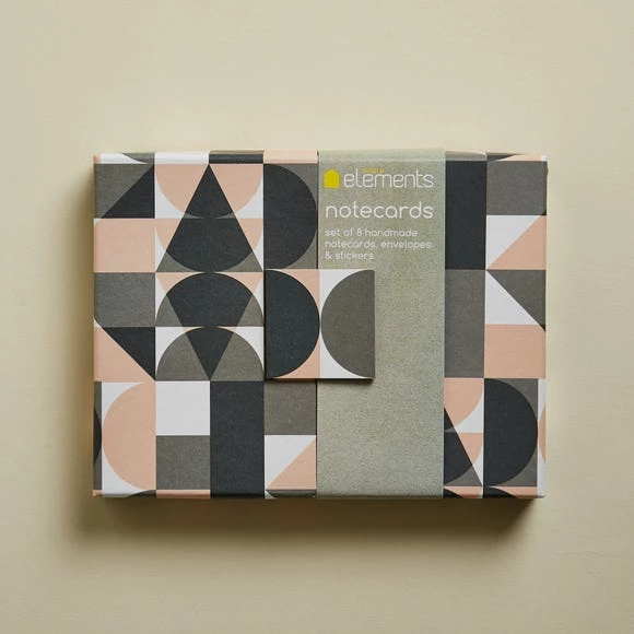 Buy ๐ Elements Set of 8 Note Cards with Stickers โค๏ธ - Image 3