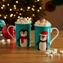 Cheap 🌟 Dunelm Hot Chocolate Twin Mug Gift Set ✨