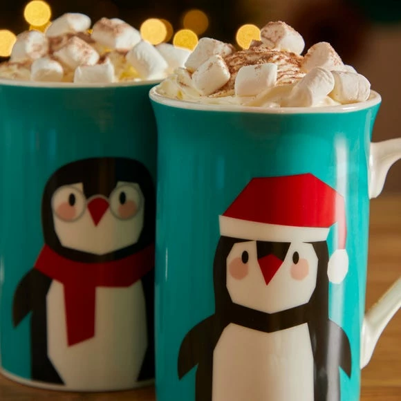 Cheap ๐ Dunelm Hot Chocolate Twin Mug Gift Set โจ - Image 2