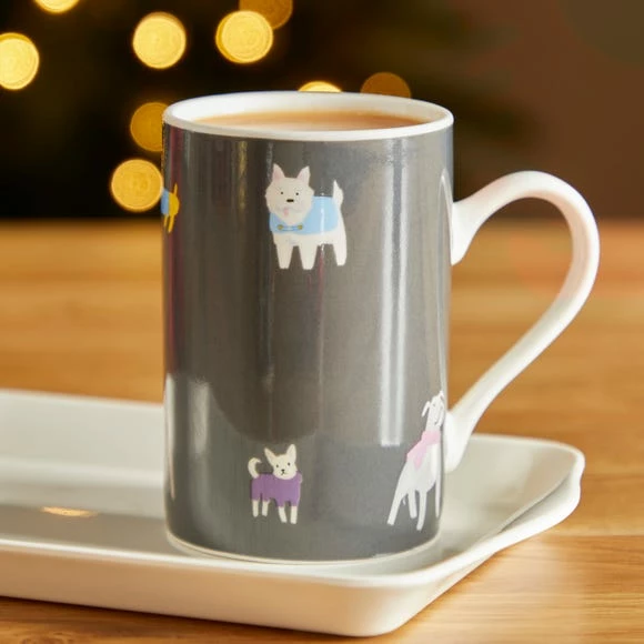 Wholesale ๐ Dunelm ๐ Dogs Twin Tea Set Mugs and Tray ๐คฉ - Image 2