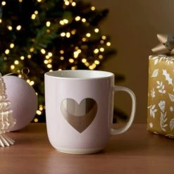 Flash Sale 😍 Dunelm Lilac Monogram Heart Mug 🌟