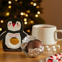 Flash Sale 😉 Dunelm Penguin Hot Chocolate & Marshmallow Mug Melt 🤩