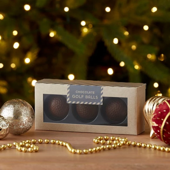 Discount โ Dunelm Pack of 3 Milk Chocolate Golf Balls ๐ฅ