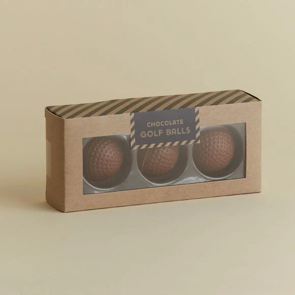 Discount โ Dunelm Pack of 3 Milk Chocolate Golf Balls ๐ฅ - Image 2