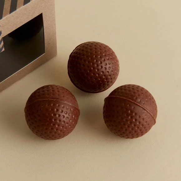 Discount โ Dunelm Pack of 3 Milk Chocolate Golf Balls ๐ฅ - Image 3