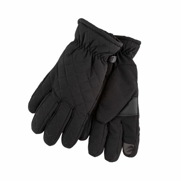 New โค๏ธ Totes totes Isotoner Ladies Water Repellent Quilted Gloves ๐