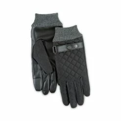 Top 10 🎁 Totes totes Mens Isotoner Smartouch Quilted Gloves ❤️