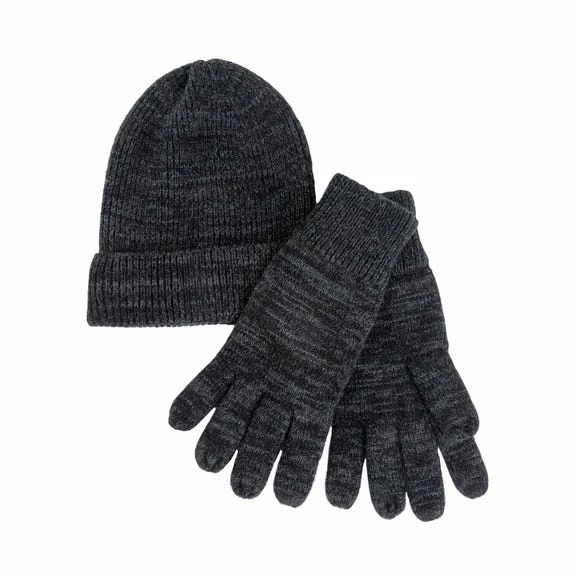 Best reviews of ๐ Totes totes Mens Navy Knitted Hat and Glove Set ๐