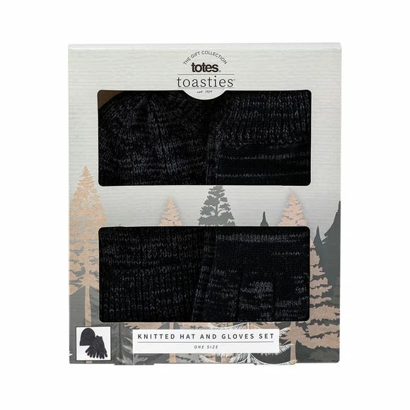 Best reviews of ๐ Totes totes Mens Navy Knitted Hat and Glove Set ๐ - Image 3